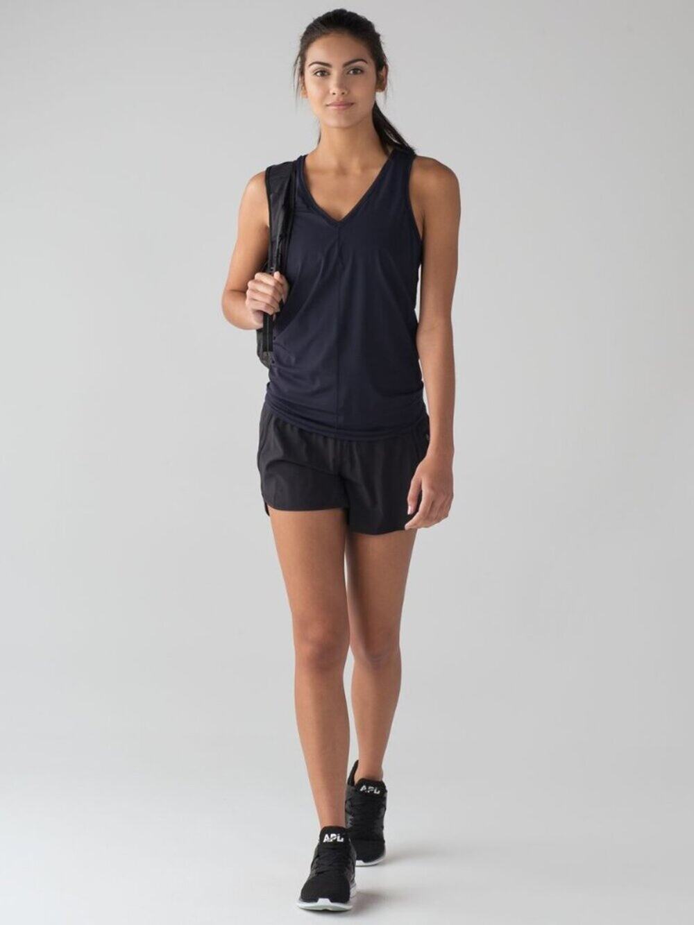 Lululemon Track That Short 4" Black Size 6